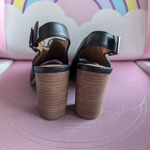 Madewell 'The Cary' Open Peeptoe Block Heeled Sandals (US W6) - Picture 5 of 8